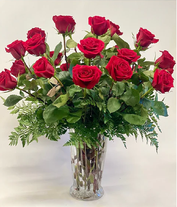 24 VIOR-Able Red Roses  in Vacaville, CA | Vior Floral Art