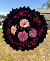 25 Black Roses Bouquet 