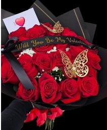25 Rose Luxury bouquet  Rose bouquet 