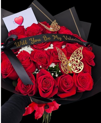 25 Rose Luxury bouquet  Rose bouquet 