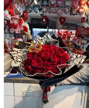 25 roses bouquet  