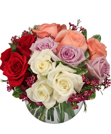 Rendezvous Roses Arrangement in Albany, NY | Ambiance Florals & Events