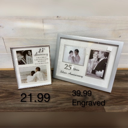 25th Anniversary Frames  