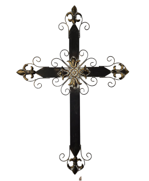 26.5" Metal Cross  