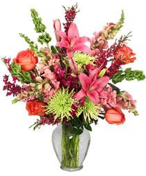 FOLLOW MY HEART Flower Arrangement