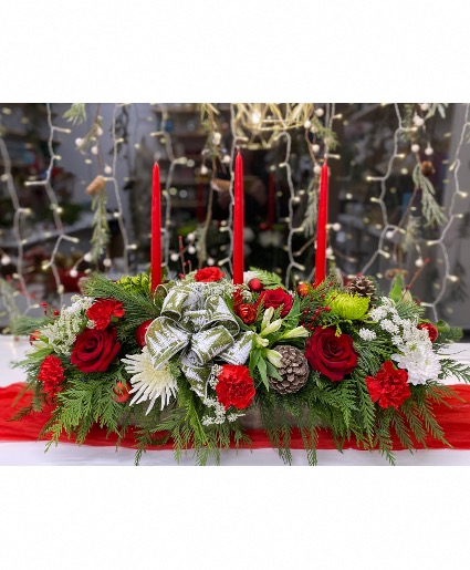 3 Candle Centrepiece 