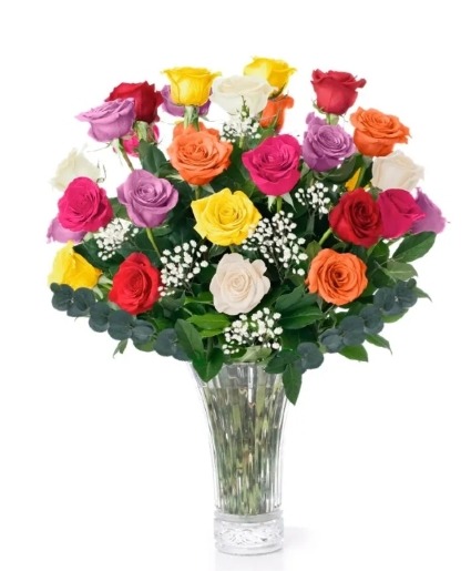 3 Dozen Premium Mixed Roses  
