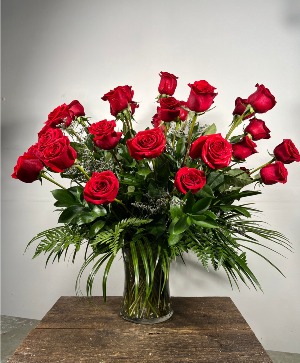 Three Dozen Red Roses 