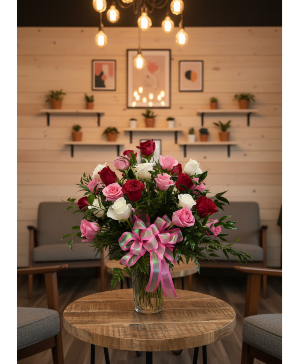 3 dozen roses  
