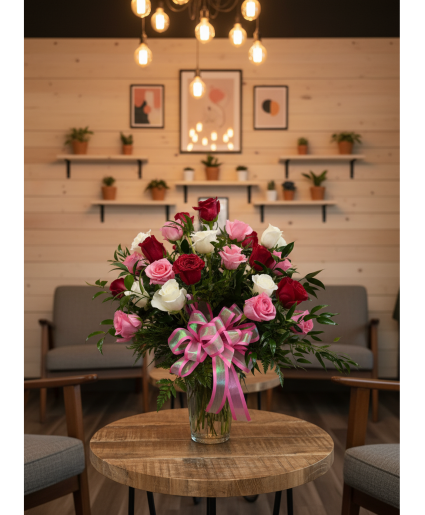 3 dozen roses  