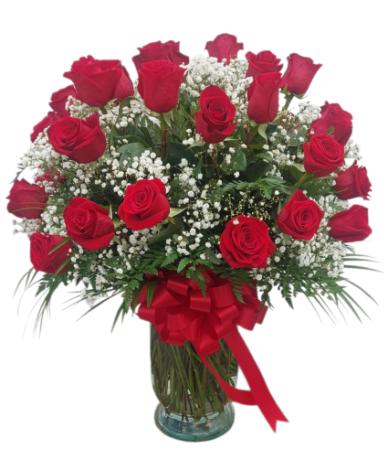 3 Dozen Roses Vase Arrangement