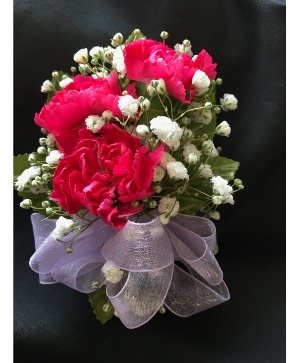 3 Mini Carnation  Corsage