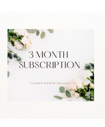 3 Month Subscription   in Portage, IN | Petal & Vine Flower Shop