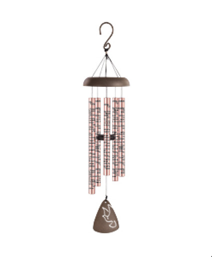 30" Rose Gold Amazing Grace Chime Powell Florist Exclusive