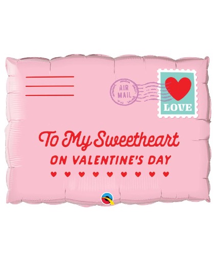 30” valentines balloon 