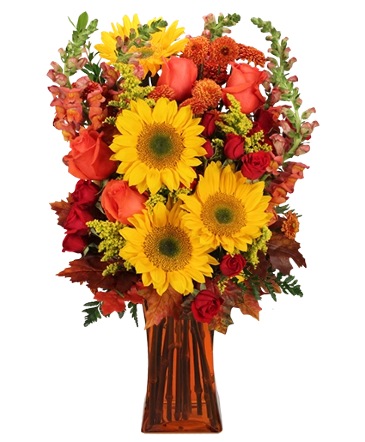 All Hail to Fall! Flower Arrangement in Hot Springs, AR | THE ARRANGEMENT