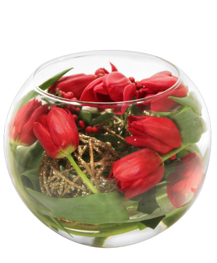 Modern Christmas Floral Design