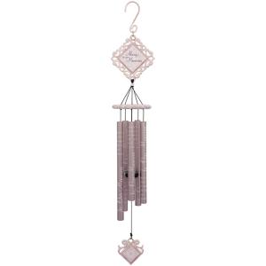 35" Beautiful Memories Vintage White Chime Windchime