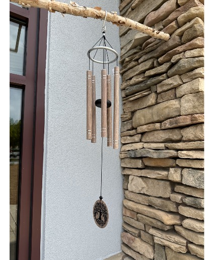 36" Contemporary Tree Wind Chime Gift