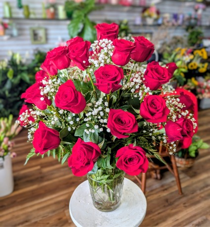 36 Dozen Red Roses Vase Arrangement 