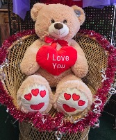 36" I Love You Bear Valentine's Day