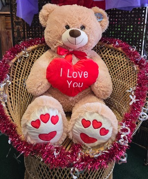 36" I Love You Bear Valentine's Day