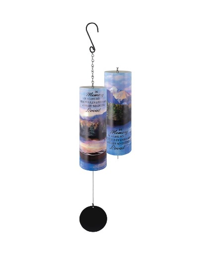 36" Mountain Lake Sonnet Cylindrical Wind Chime 