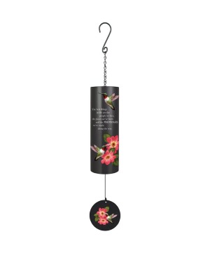 36" Hummingbird Sonnet Cylindrical Wind Chime 