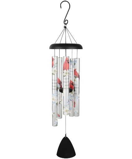 38" Cardinal Appear Wind Chime