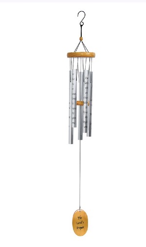 35” Lords Prayer Windchime  Gifts 