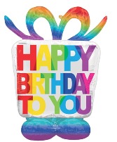 NEW! 4+ Feet High Birthday Balloon, Inflated Giant Balloon