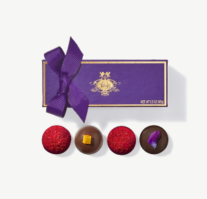 4 Piece Truffle Collection Chocolate 