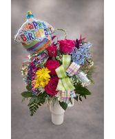 40oz.  Tumbler with Flowers 