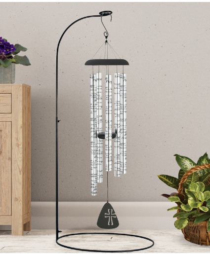 44" Wind Chime  With Rental Stand and Bow