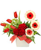 Blushing Admirer Floral Design