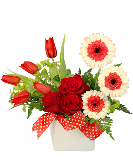 Blushing Admirer Floral Design