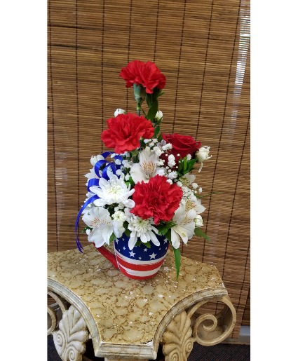 4th of July Mug Arrangement 