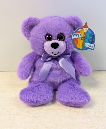 5" Purple Rainbow Bear NFS-1486