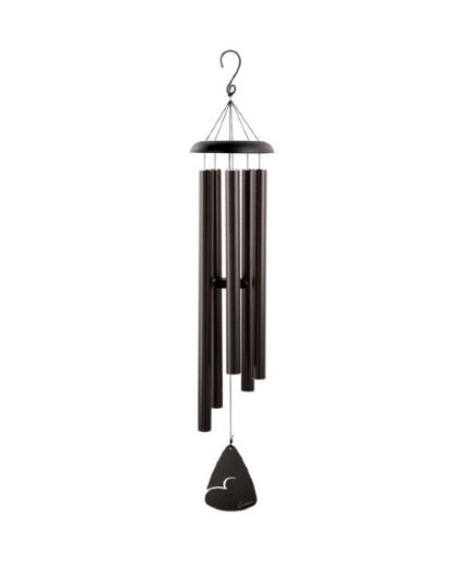 50" Black Fleck Signature Sympathy / Gift WinChime Powell Florist Exclusive