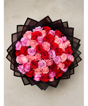 50 Long Stem Roses Bouquet  