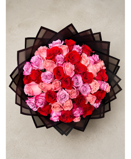 50 Long Stem Roses Bouquet  