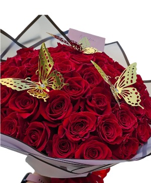 50 Rose luxury bouquet  Roses