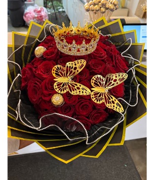 50 roses bouquet  