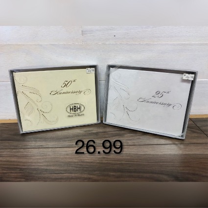 50th / 25th Guest Books 