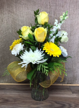 50th Anniversary Arrangement Fresh Flowers