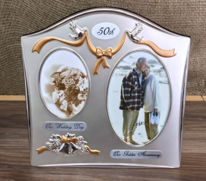 GA9 50th anniversary frame Anniversary gift
