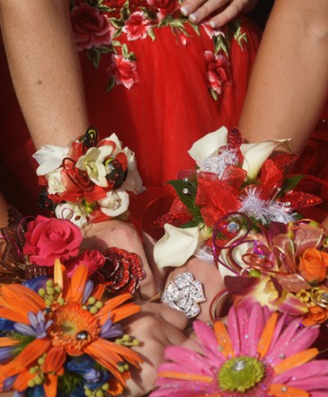 Array of Prom Corsages Prom Flowers in Albany, NY | Ambiance Florals & Events