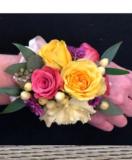 #55 Baby Rose Mix Corsage Fresh Flowers
