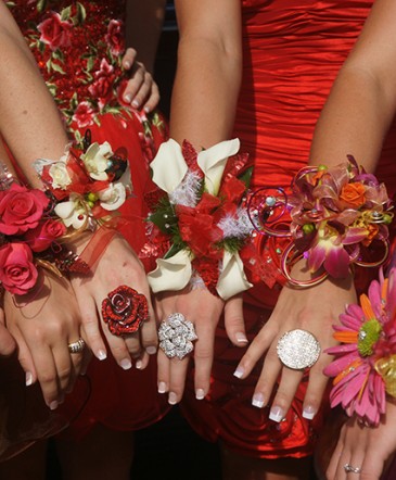 Array of Prom Corsages Prom Flowers in Le Center, MN | LE CENTER FLORAL