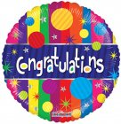 Balloon bouquet: 2 mylar, 6 latex 
